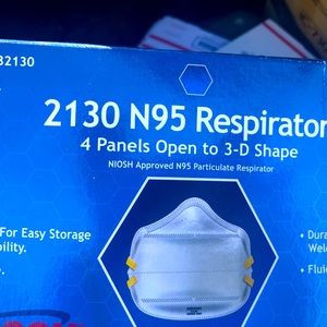 Gerson 2130 N95 Respirator Box of 20.